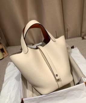 에르메스 피코탄18 나타 은장 끌레망스 가죽